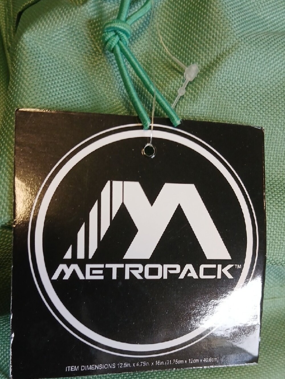 Metropark Mint Green Men's Backpack - Picture 3 of 3